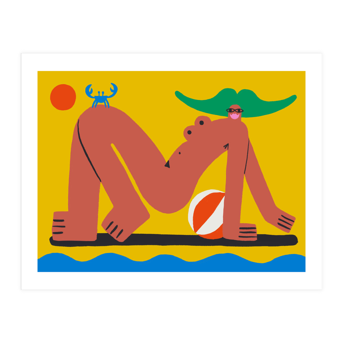 Crabwalk Home To Cuddle Cancer (Print Only)