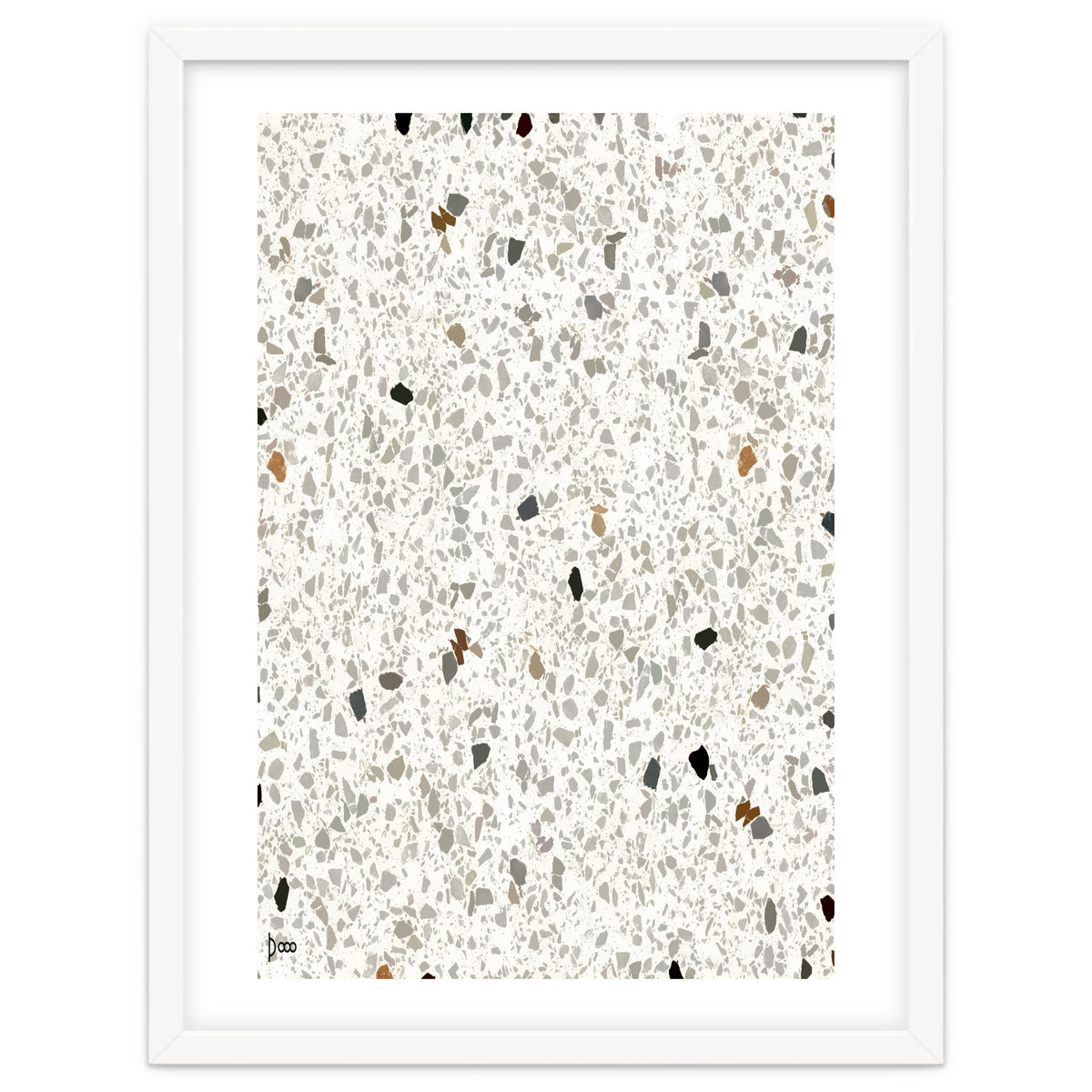 White Terrazzo