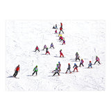 Ski school (Colour) (Print Only) thumbnail