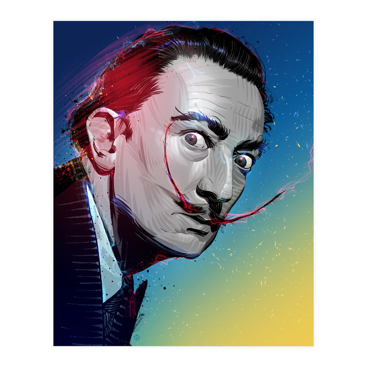 Salvador Dali (Print Only)