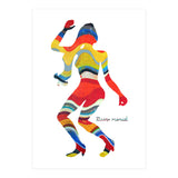 Dance Girl B 39  (Print Only) thumbnail