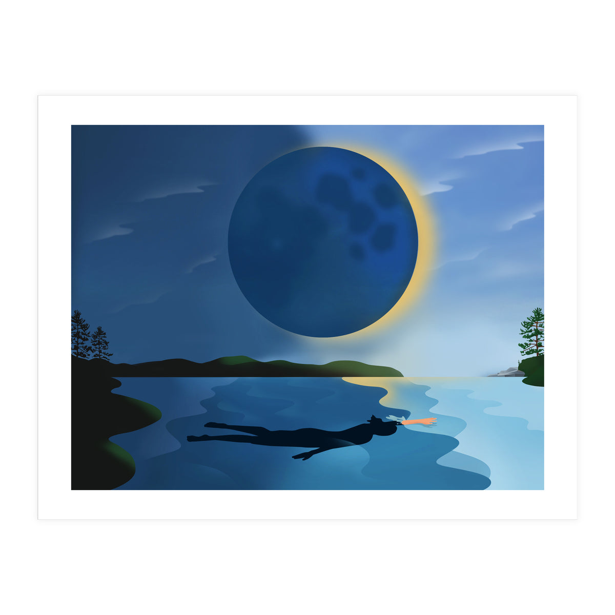 Night Swim (Print Only)