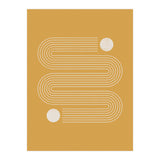 Mid-Century Modern No.20 - Woodblock Print (Print Only) thumbnail