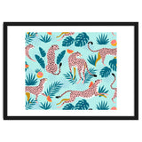 Cheetahs In The Grapefruit Grove, Tropical Jungle bohemian Wildlife, Tiger Wild Cat Nature Forest thumbnail