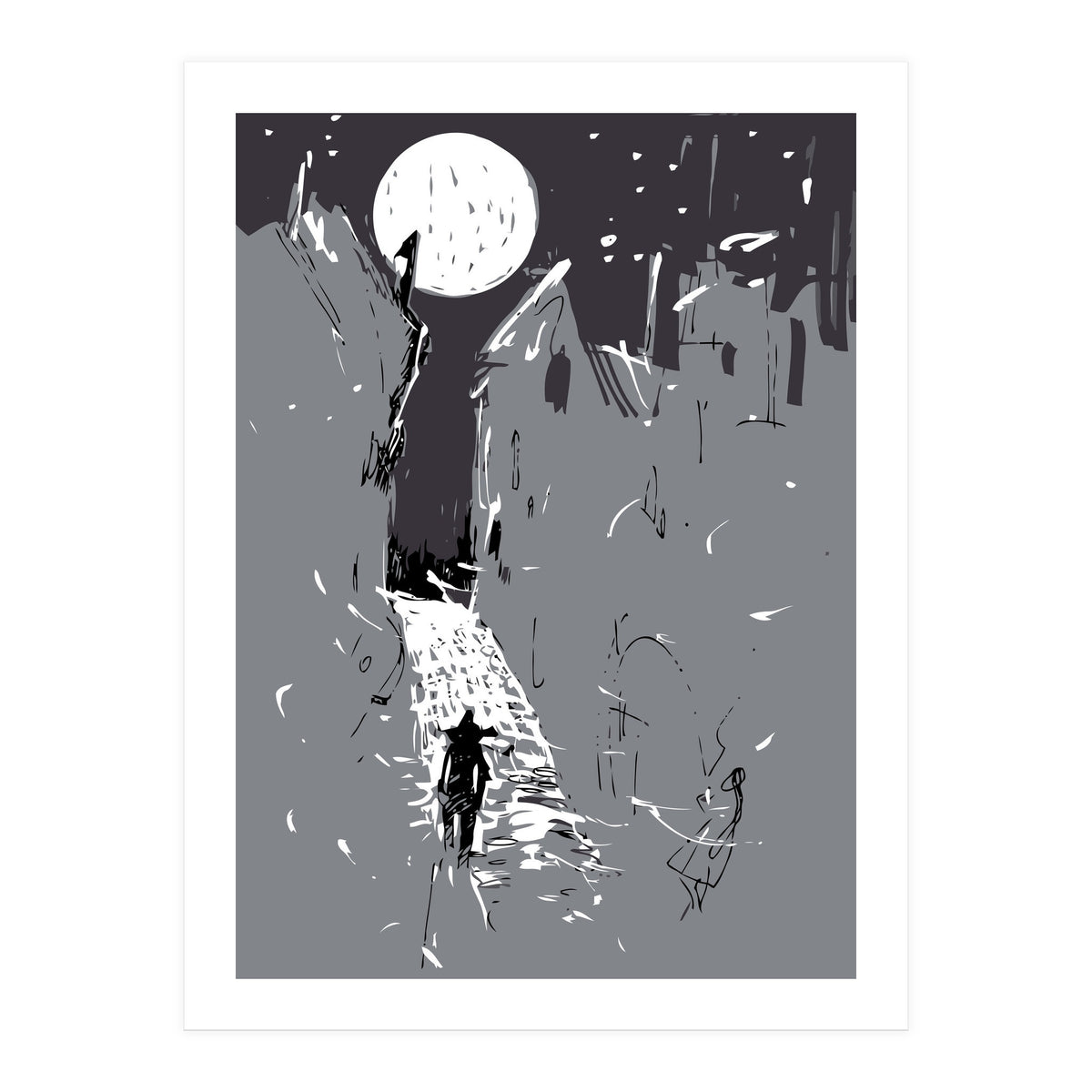 Moonlight Town (Print Only)