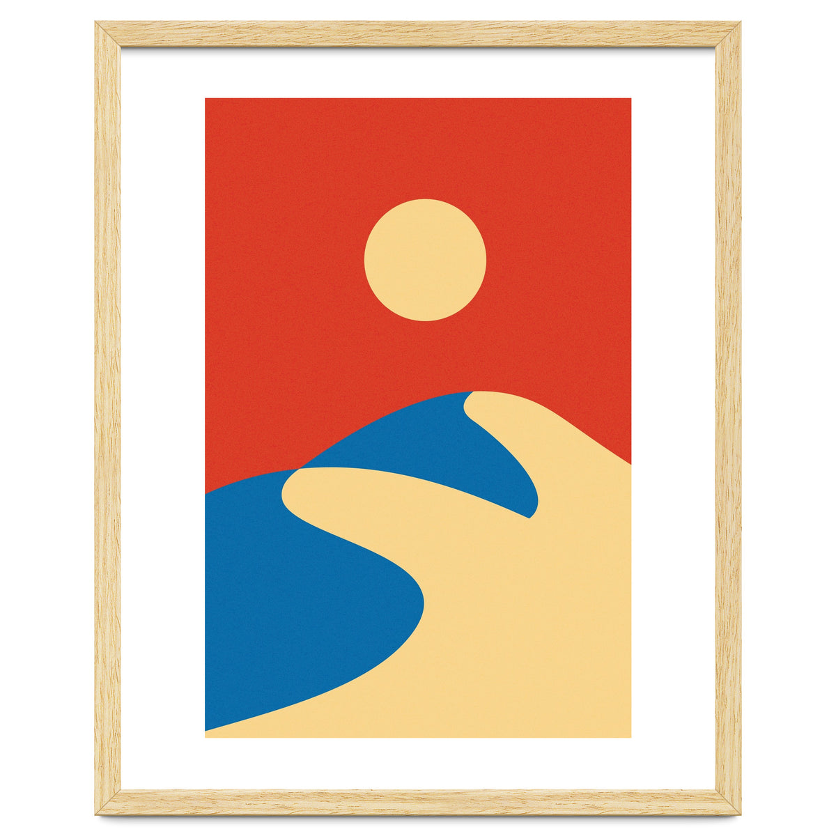 Mid Century Sahara Desert