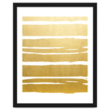 Gold Vibes Only | Luxe Shimmer Metallic Graphic Abstract | Golden Happiness Good Vibes thumbnail