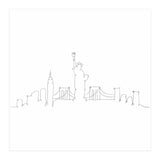 One Line Art New York (Print Only) thumbnail