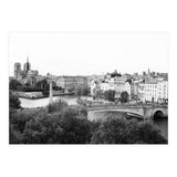 Paris View in Black and White (Print Only) thumbnail