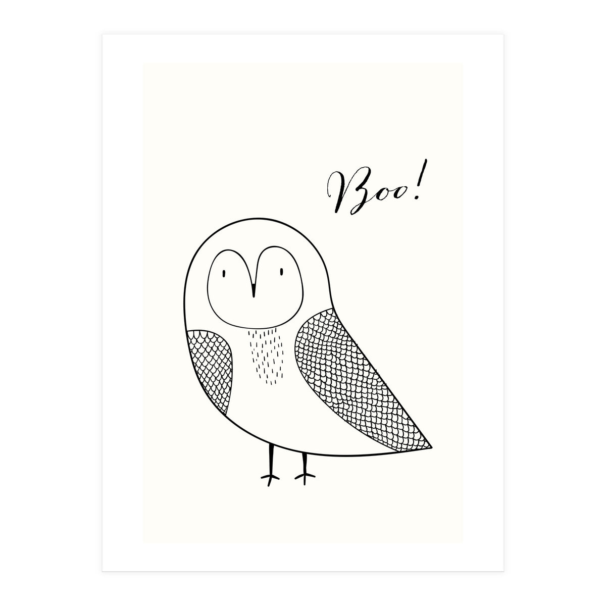 Boo (Print Only)