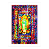 Graffiti Digital 2022 335 and Virgin of Guadalupe (Print Only)