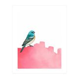 Bird Pink (Print Only) thumbnail