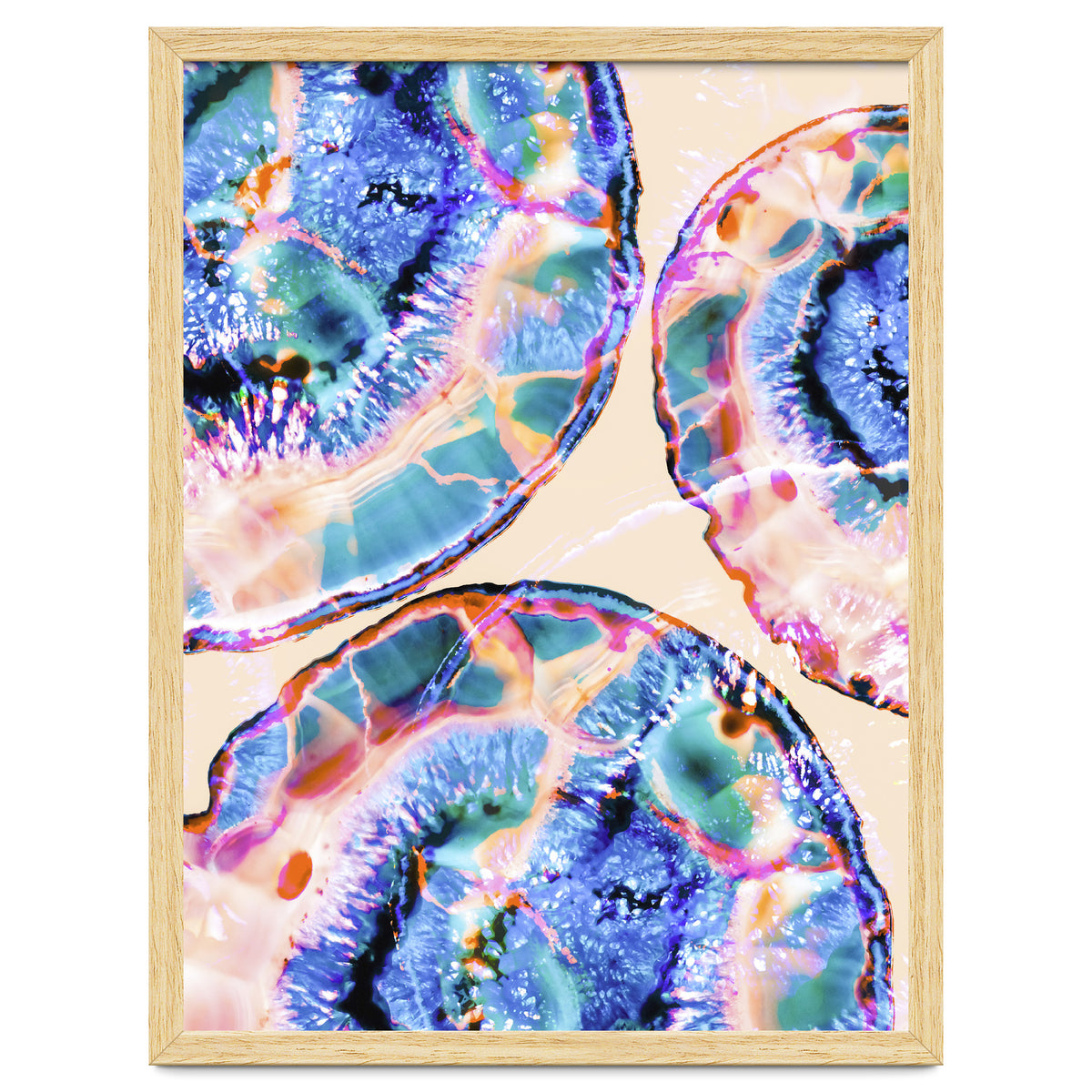 Abstract Agate Painting