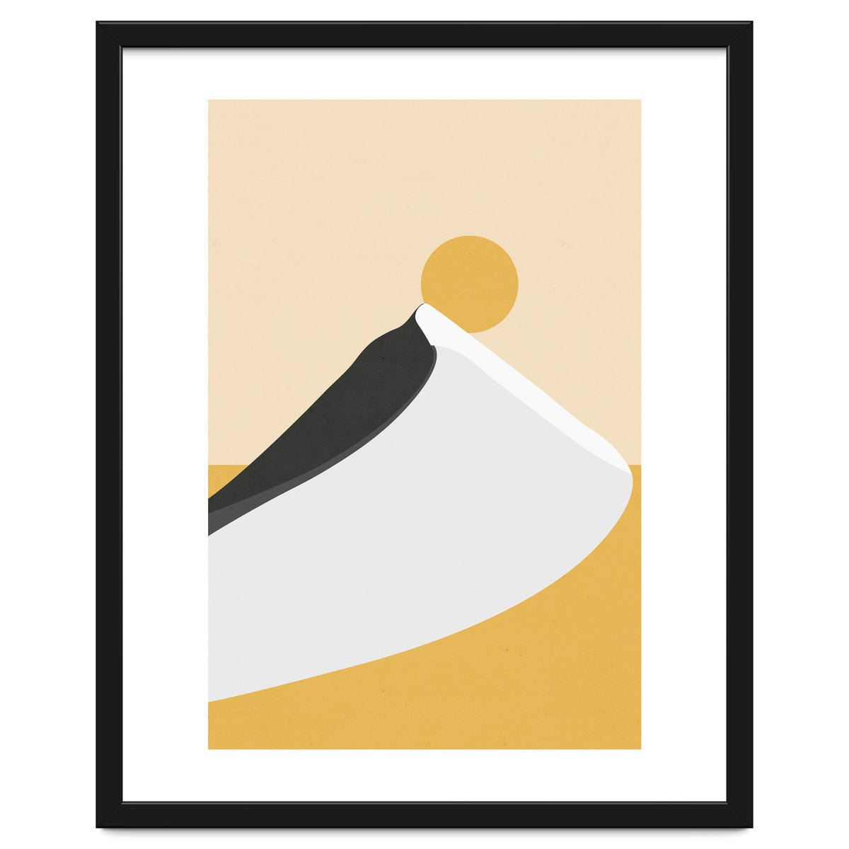 Abstract Dune - Golden Desert