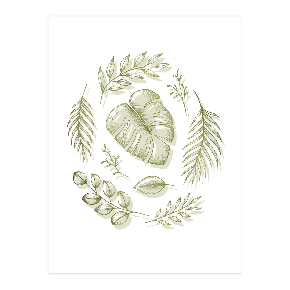 Boho Botanicals (Print Only)
