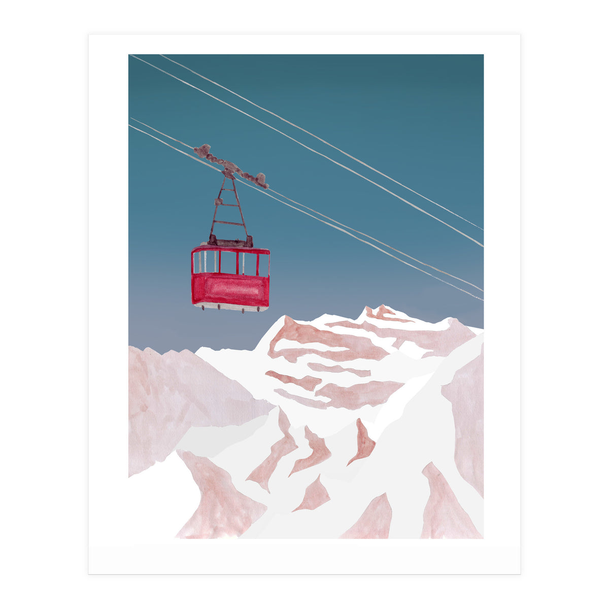 Mountain Love Lift (Print Only)
