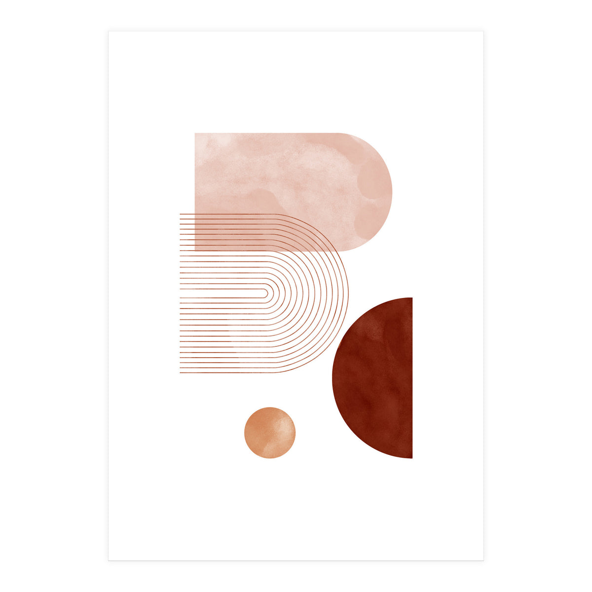 Boho rainbow-b (Print Only)