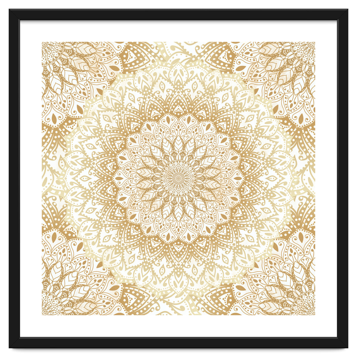 Mandalas For May Gold
