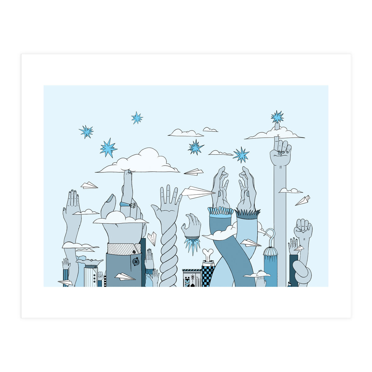 SKYSCRAPERS (Print Only)