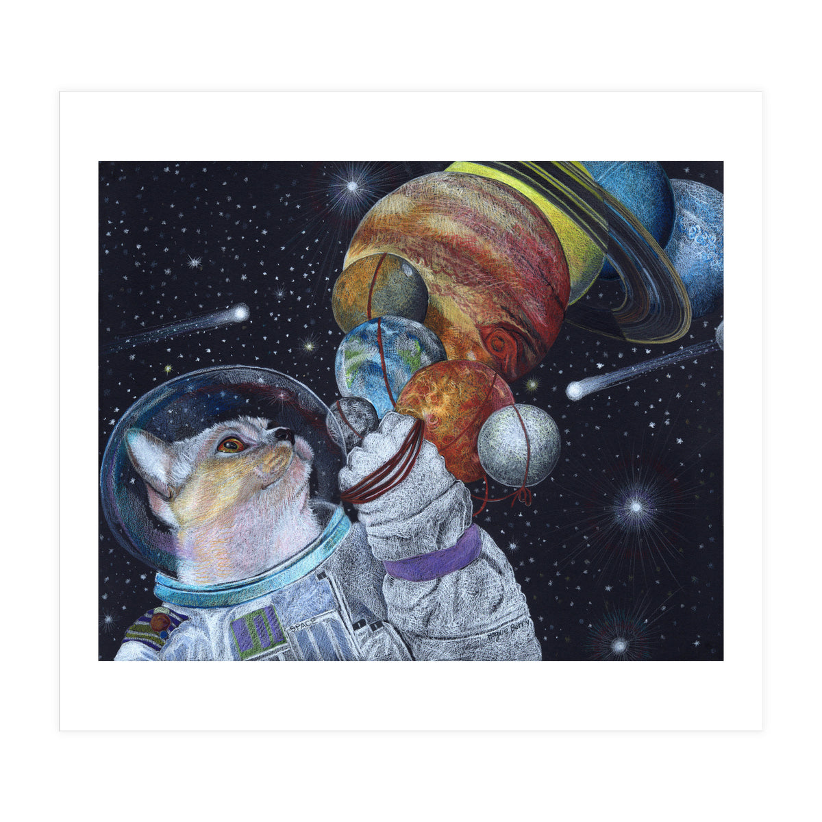 Space Cat (Print Only)