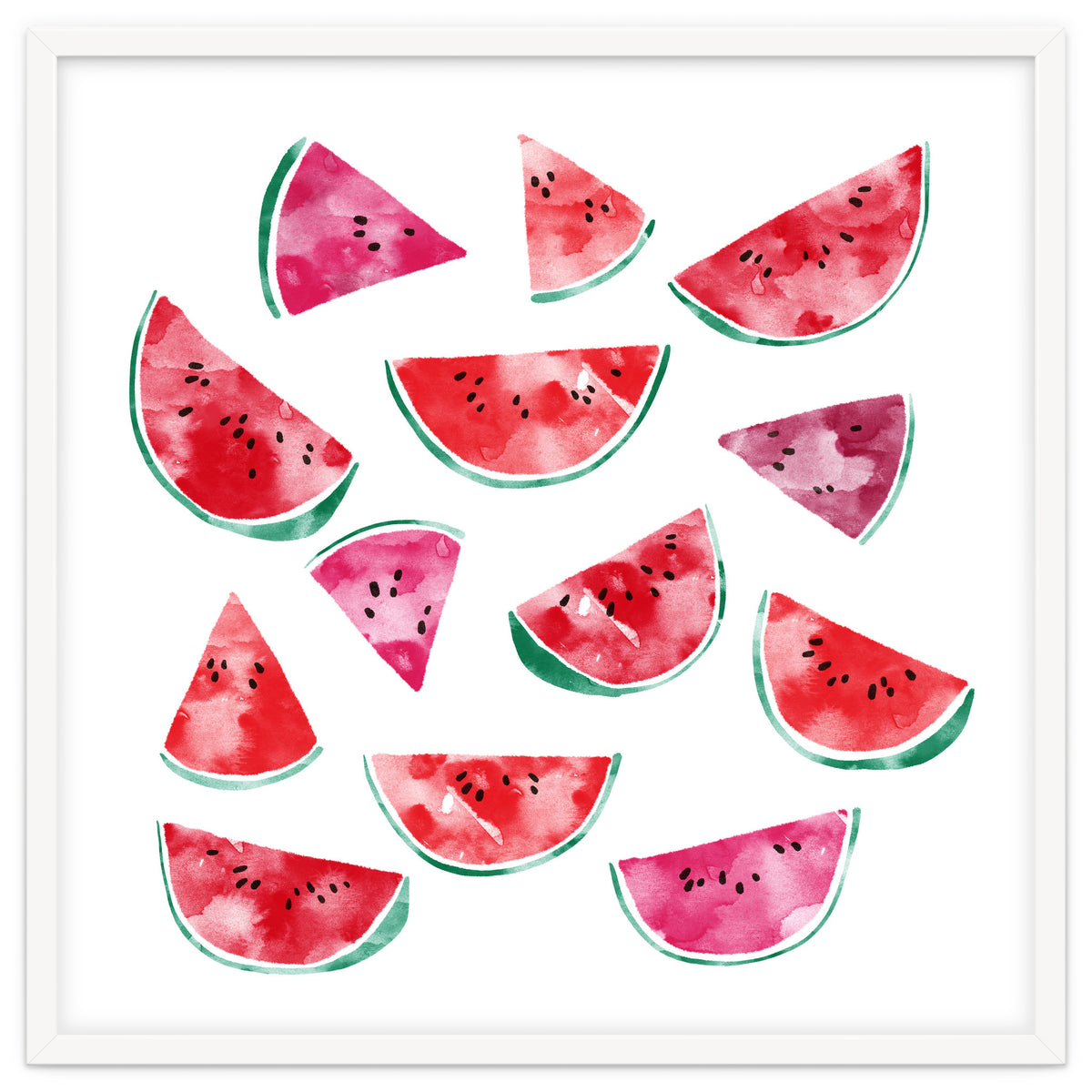 Watercolour Watermelons