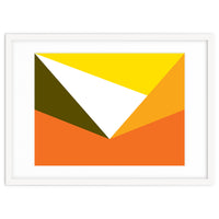 Geometric Shapes No. 58 - yellow & orange