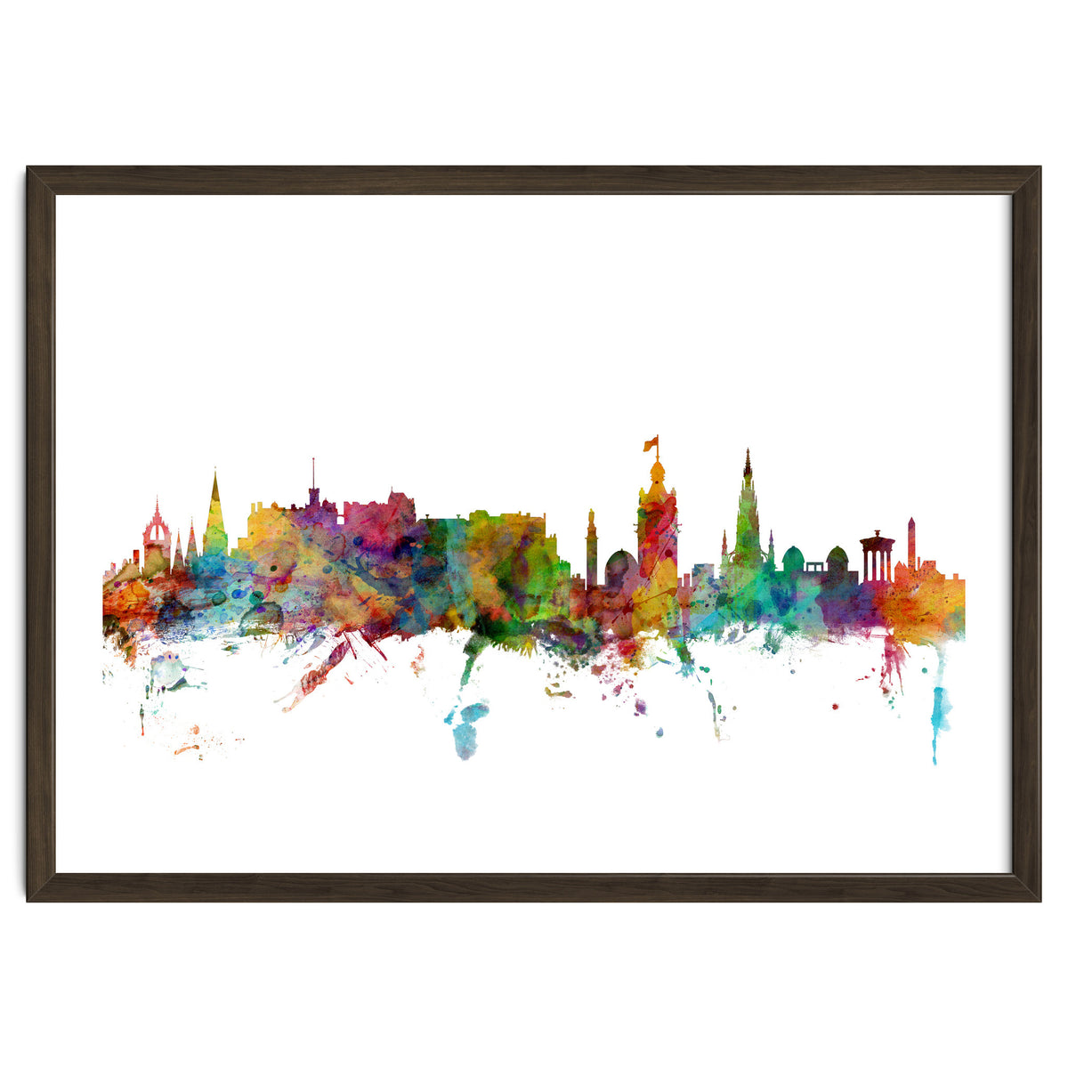 Edinburgh Scotland Skyline