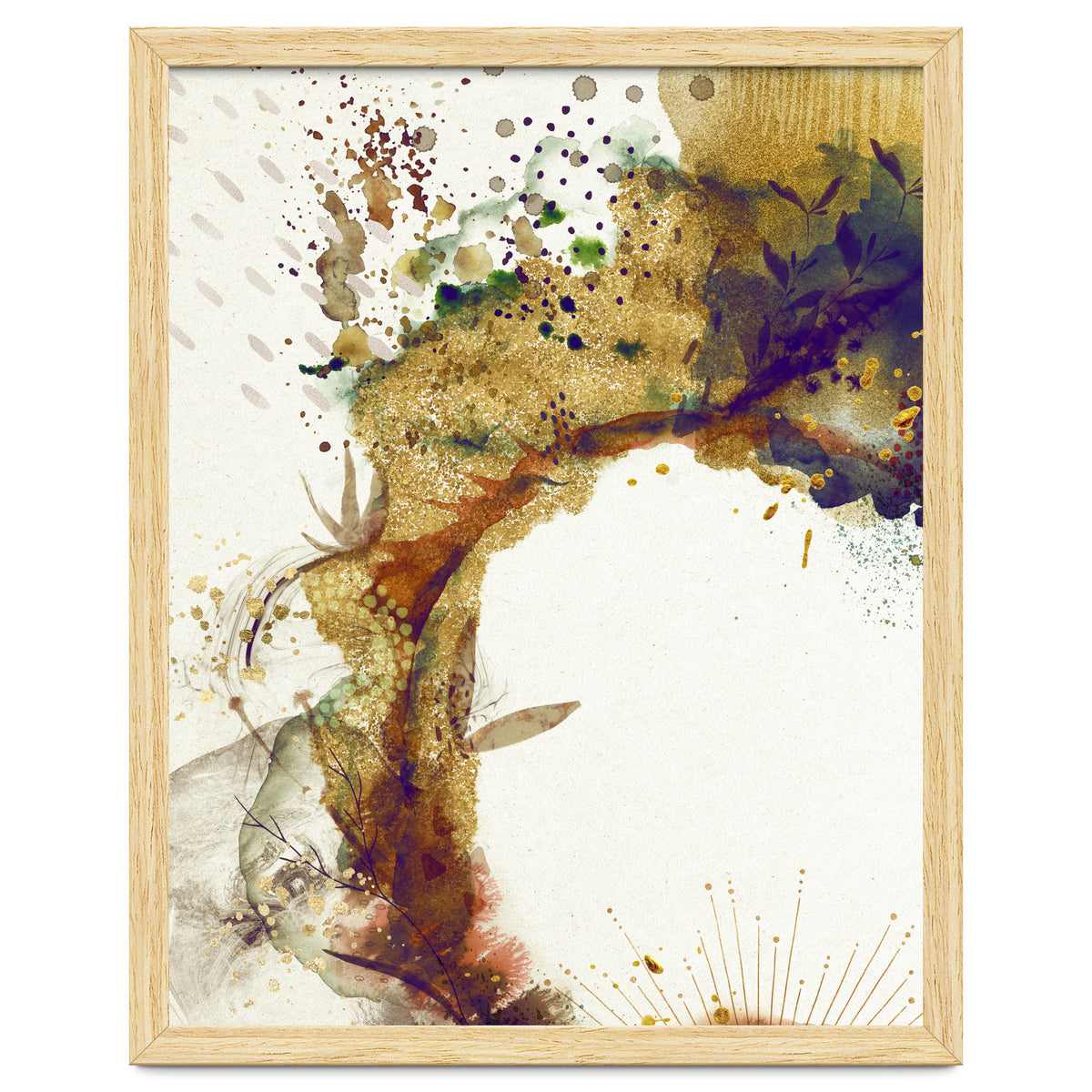 Abstract Floral - Autumn Winds