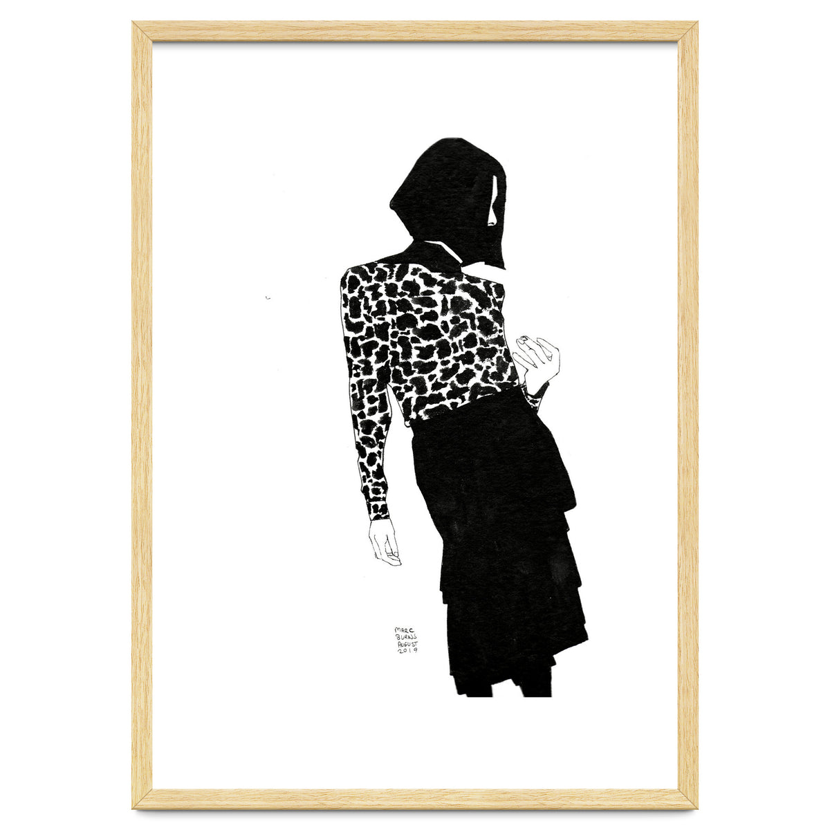 Untitled #39 - Woman in animal print