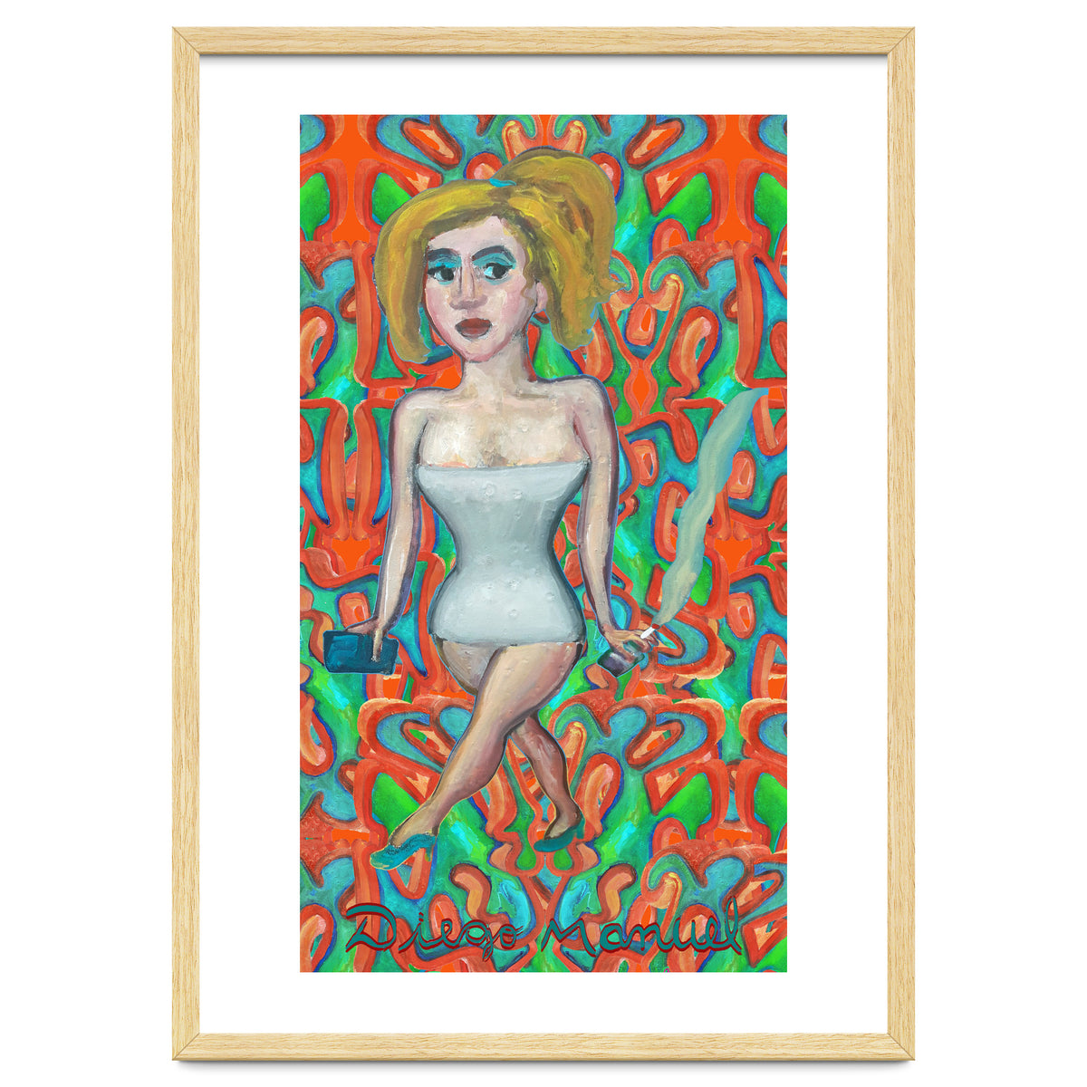 Chica Con Cigarrillo 4