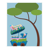 Ice Cream Stand (Print Only)