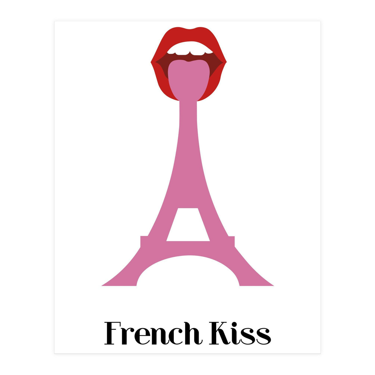 FRENCK KISS (Print Only)
