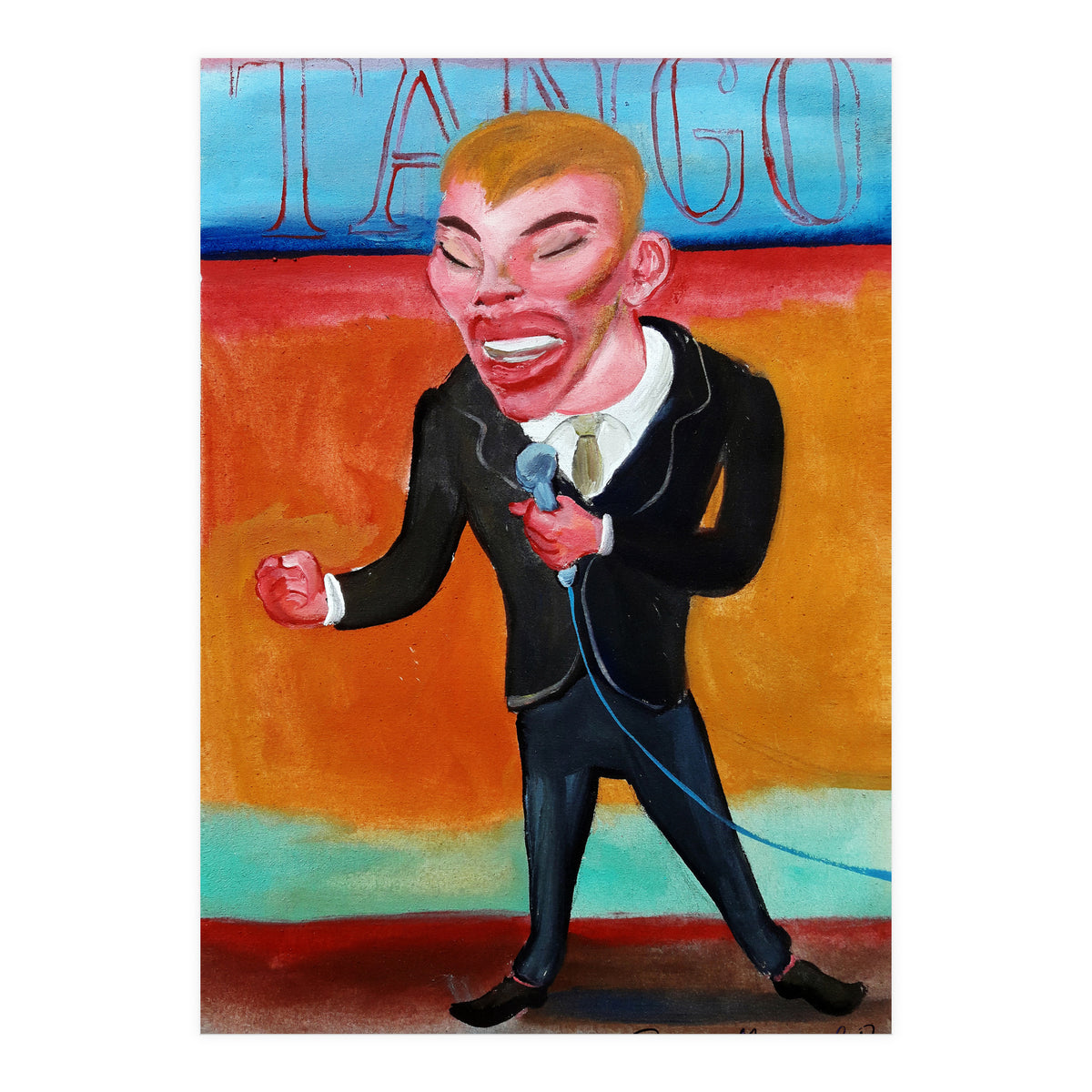 Cantor De Tango B (Print Only)
