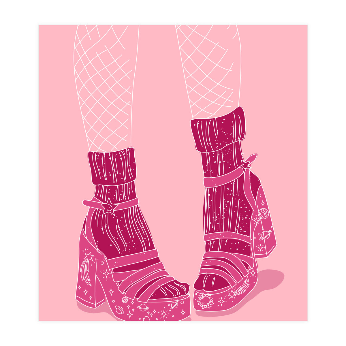 Heelsandsocks (Print Only)