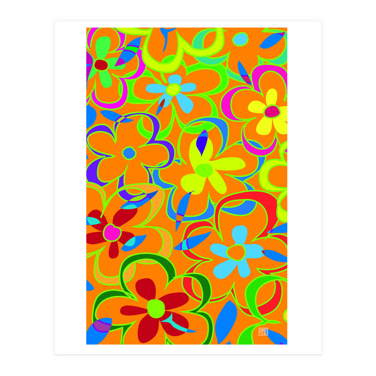Les Fleurs 1 (Print Only)