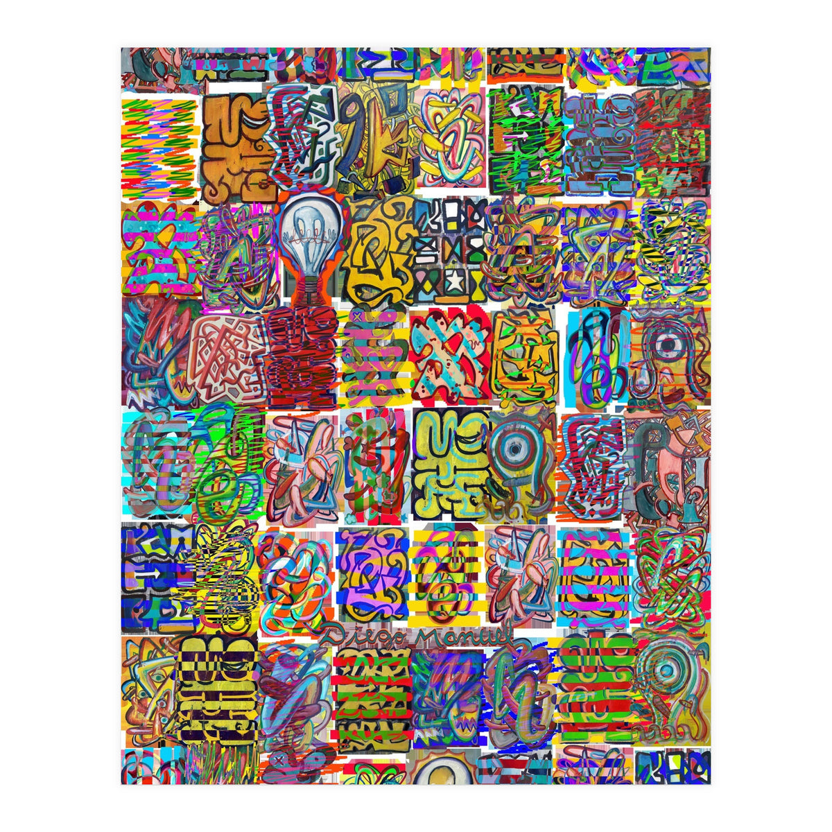 Graffiti Tachado 2021 (Print Only)