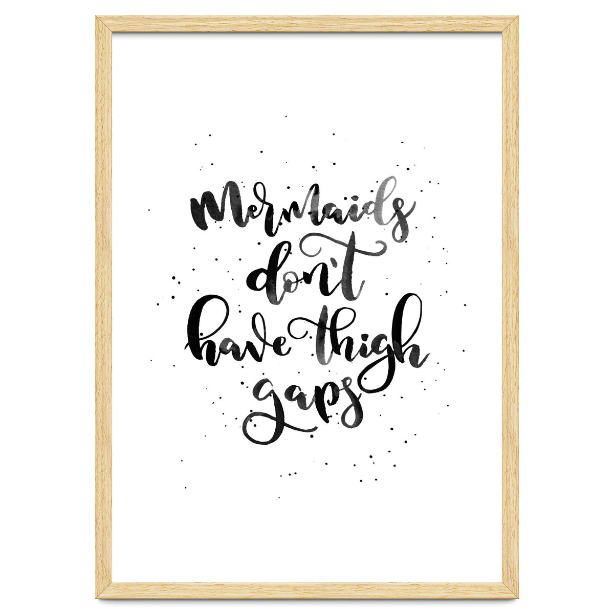 Mermaids Don't Have Thigh Gaps