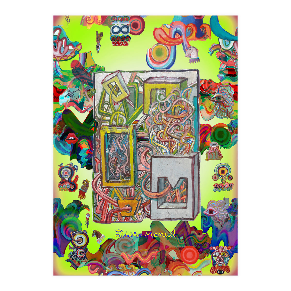 Graffitis 2021 Tapiz 11 (Print Only)