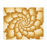 Flower Swirl Pattern (Print Only)