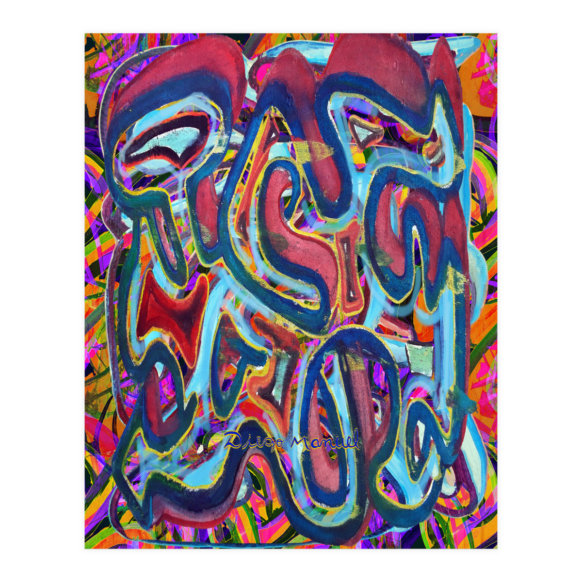 Graffiti Digital 2022 914 (Print Only)