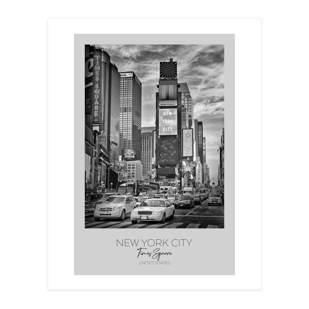 In focus: NEW YORK CITY Times Square (Print Only)