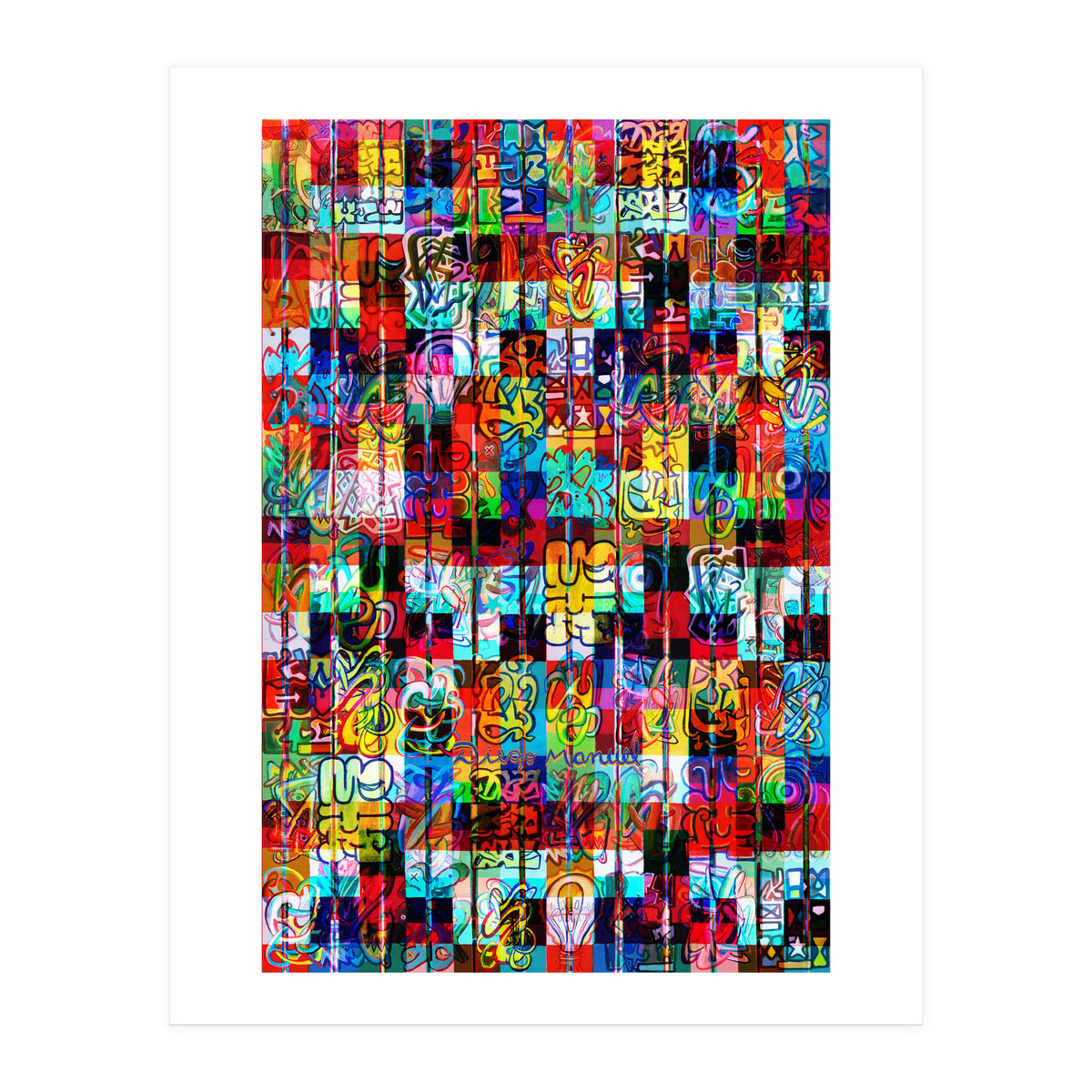 Graffiti Digital 2022 180 (Print Only)