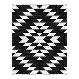 Urban Tribal Pattern No.14 - Aztec - Black Concrete (Print Only) thumbnail