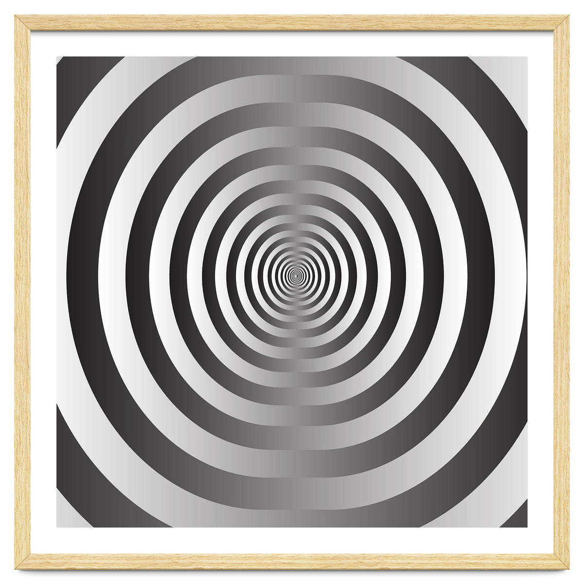 Black And White Spiral