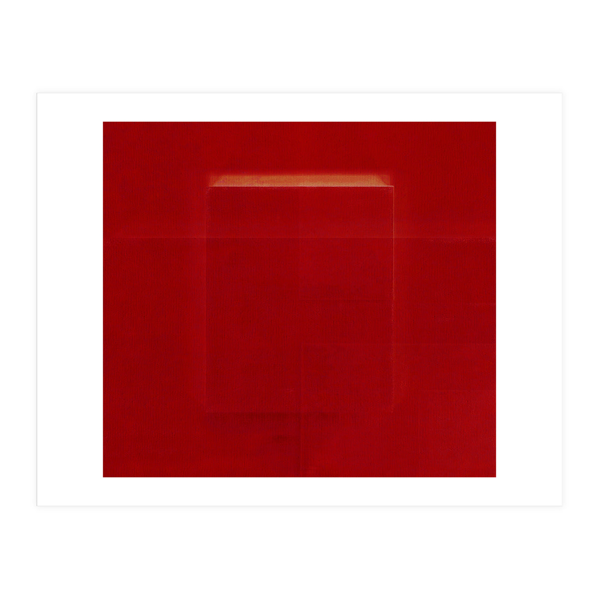 Shadow Box Red (Print Only)