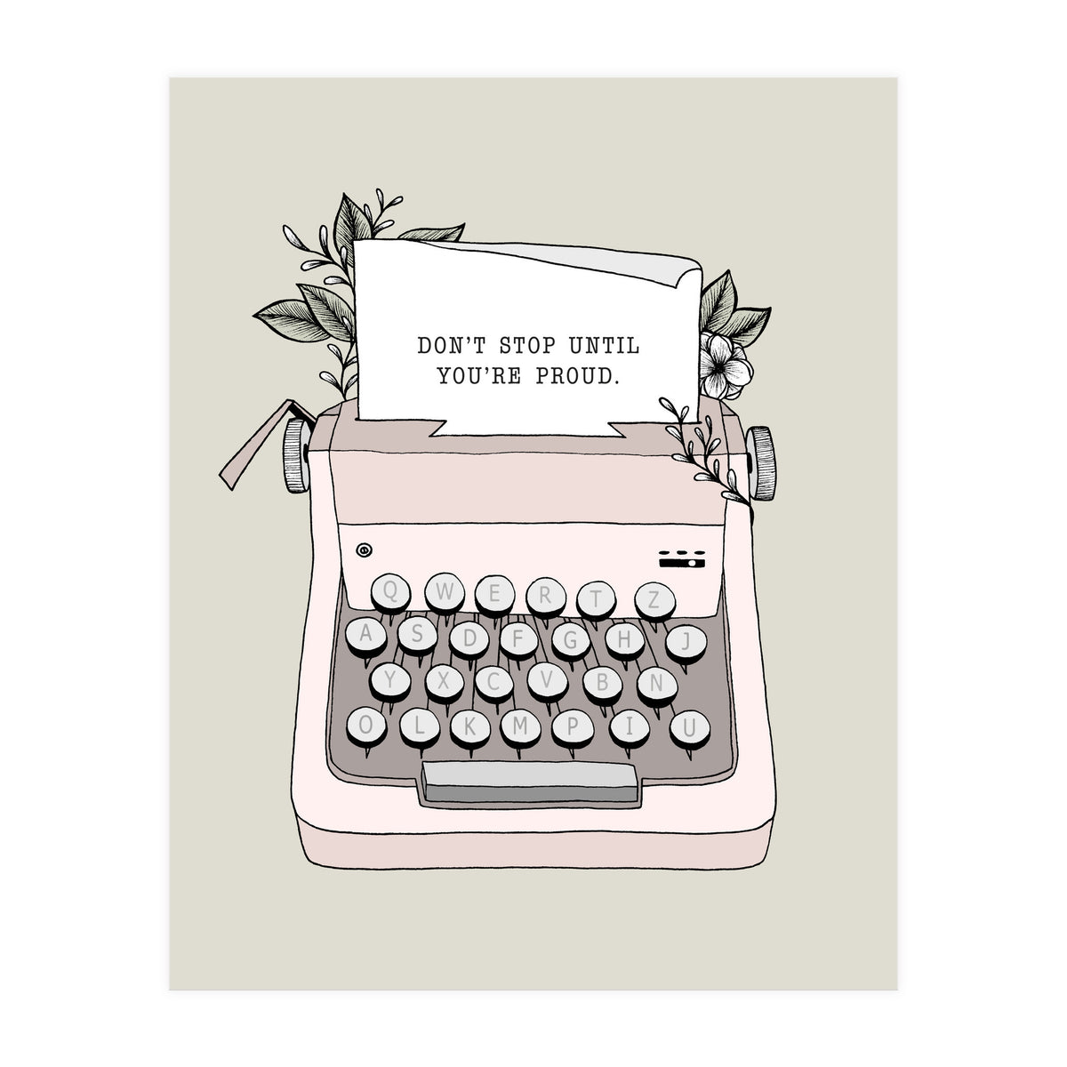 Don't Stop (Print Only)