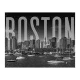 BOSTON Skyline | Monochrome (Print Only) thumbnail