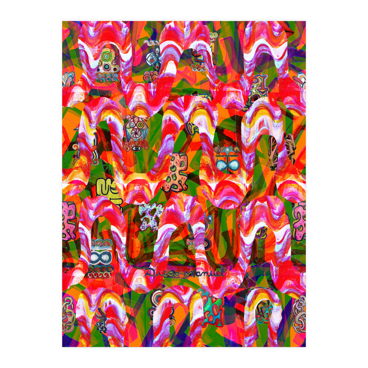 Pop Abstract 11 (Print Only)