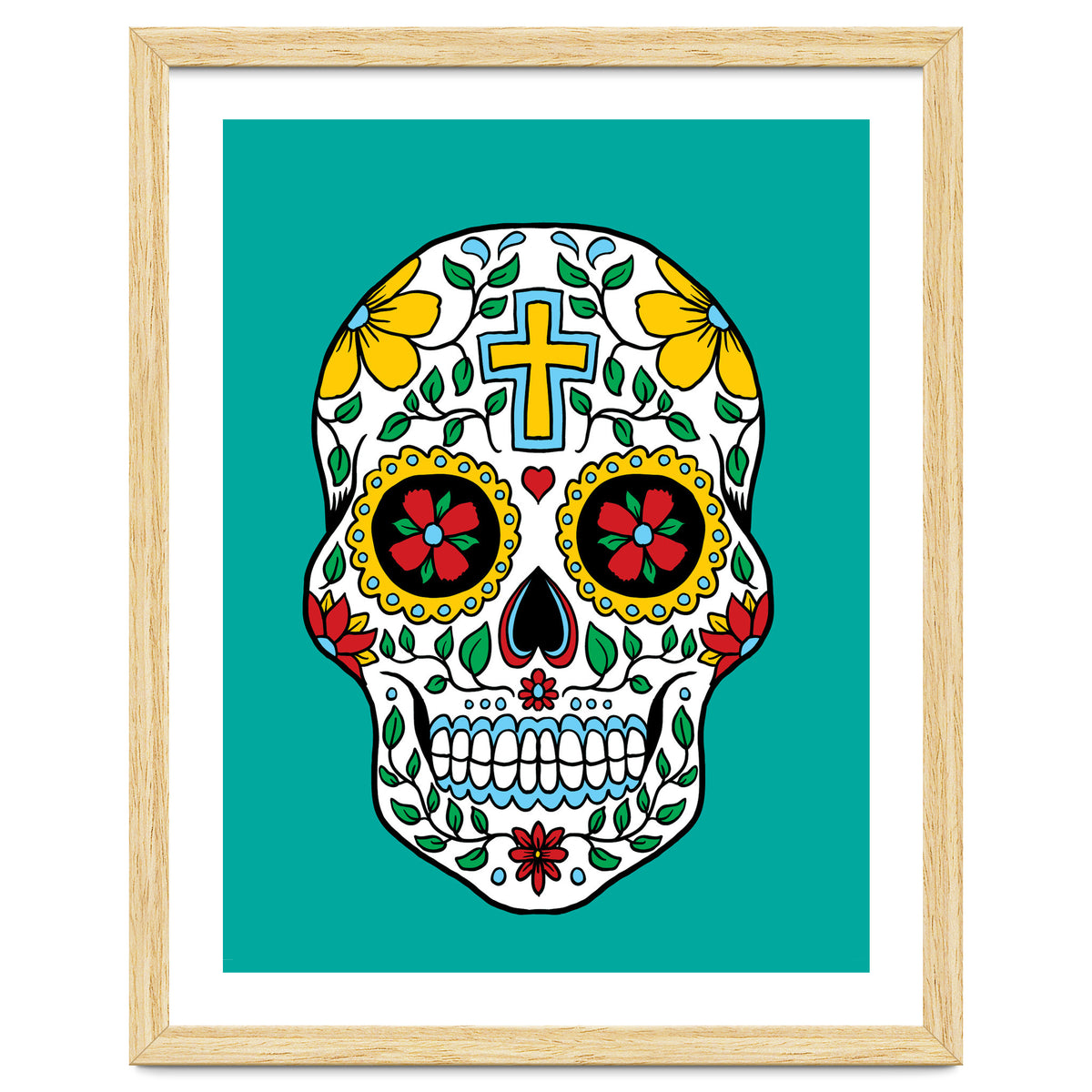Colorful Skull III