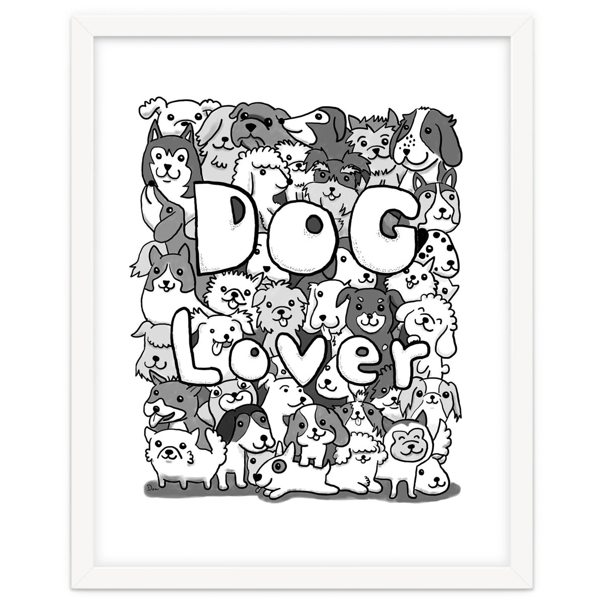 Doodle 72:  Dog Lover